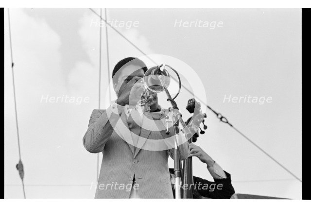Wynton Marsalis, Knebworth, 1982.   Artist: Brian O'Connor.