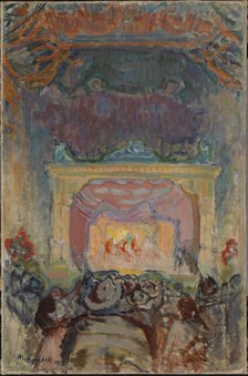 The Variety Theatre in Paris, 1912. Creator: Magnus Enckell.