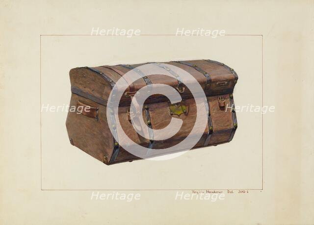 Trunk, c. 1938. Creator: Regina Henderer.