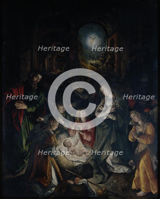 The Nativity, c1570s. Creator: Martin de Vos.