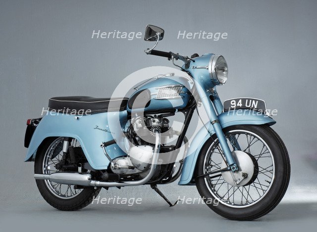 1962 Triumph 3TA. Artist: Unknown.