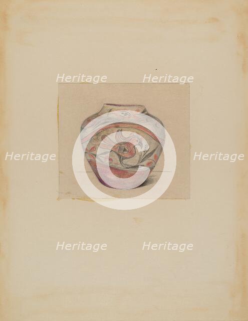 Vessel, 1935/1942. Creator: Mary Berner.