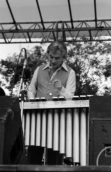Terry Gibbs, Capital Jazz, Knebworth, Herts, July 1981. Artist: Brian O'Connor.