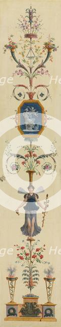 Decorative Panel, 1790s. Creator: Pierre Rousseau (French, 1751-1829).