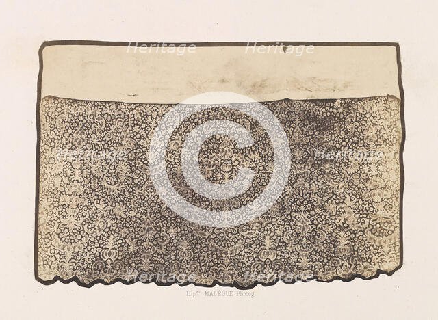 Aube en Dentelle, Appartenant au Couvent de la Visitation, 1857. Creator: Hippolyte Malègue.