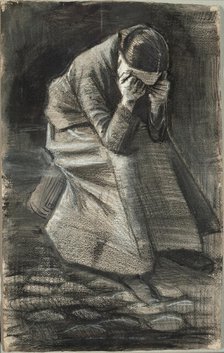 Weeping Woman, 1883. Creator: Vincent van Gogh.