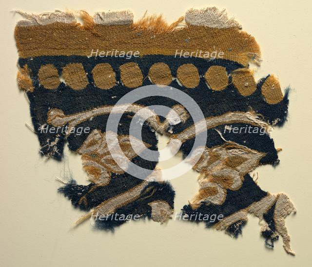 Fragment from a Hanging, 800s. Creator: Unknown.