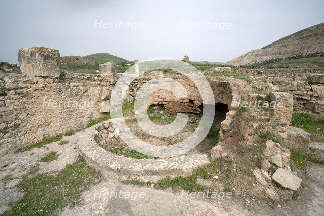 The House of the Hunting Scene, Bulla Regia, Tunisia. Artist: Samuel Magal