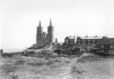 St Mary's Abbey, Reculver, Herne Bay, Kent, 1890-1910. Artist: Unknown