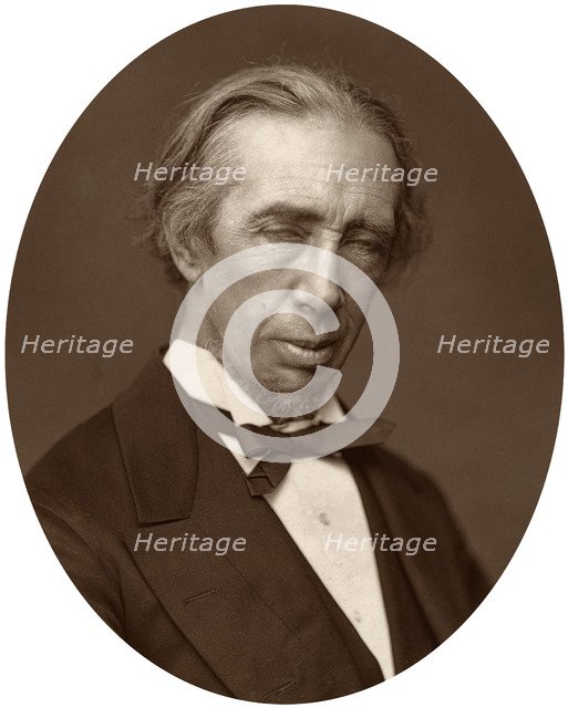 George Alexander MacFarren, composer, 1881. Artist: Unknown