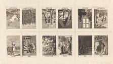 Illustrations to Fables & Tales by Gellert, Gleim, Hagedorn, Lichtwer and Pfeffel, 1793. Creator: Daniel Nikolaus Chodowiecki.