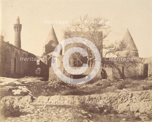 [Tomb of Bayazid, BISTAM], 1840s-60s. Creator: Possibly by Luigi Pesce.