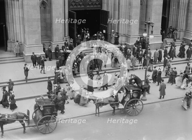 St. Patrick's, Easter, 1911. Creator: Bain News Service.