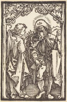 Saint Roch, c. 1500. Creator: Albrecht Durer.