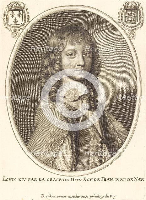 Louis XIV. Creator: Balthasar Moncornet.