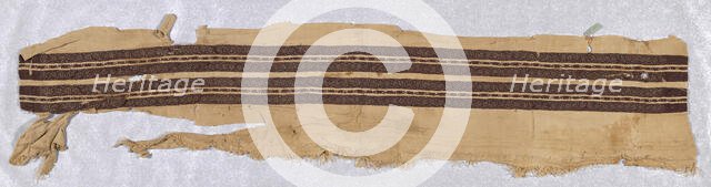 Fragment, Egypt, Roman period (30 B.C.- 641 A.D.)/Arab period (641-969)/Fatimid period (969... Creator: Unknown.