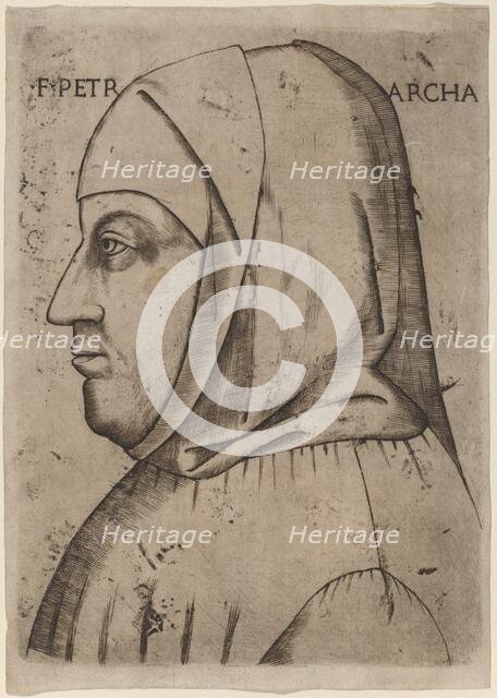 Portrait of Petrarch, first half 16th century. Creator: Unknown.