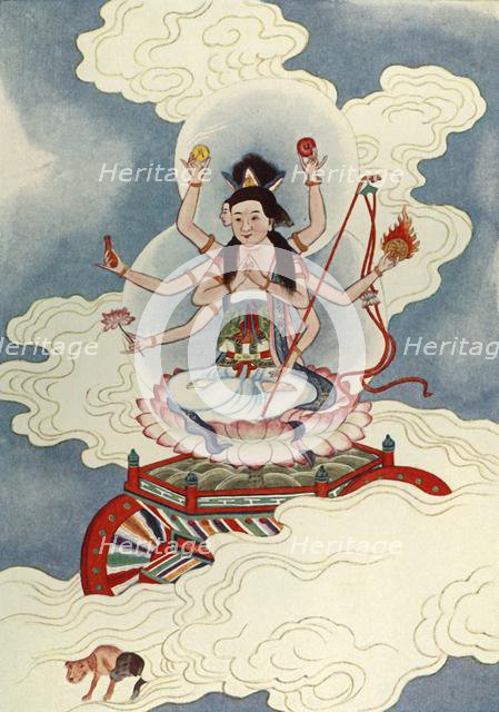 'Tou Mu, Goddess of the North Star', 1922. Creator: Unknown.