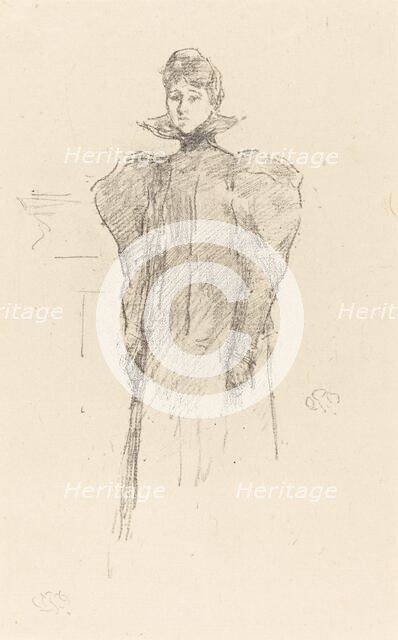 The Medici Collar, 1897. Creator: James Abbott McNeill Whistler.