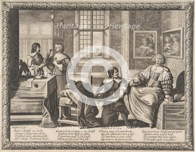 The Shoemaker, 1632-33. Creator: Abraham Bosse.