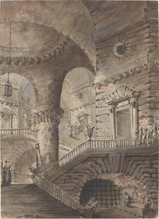 Roman Prison, second half 18th century. Creator: Giovanni Battista Piranesi.