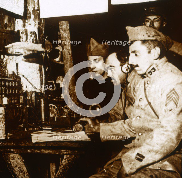 Telephonist, c1914-c1918. Artist: Unknown.