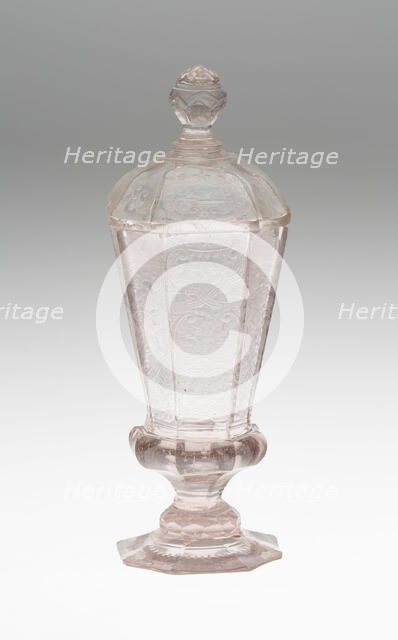 Goblet with Cover, Schleswig, c. 1725. Creator: Unknown.