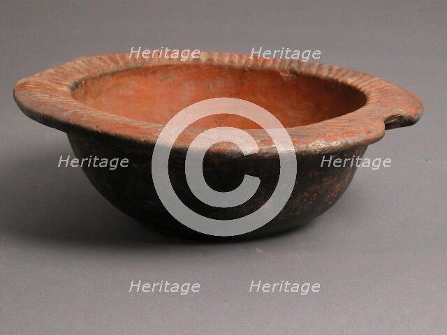 Bowl, Coptic, 4th-7th century. Creator: Unknown.