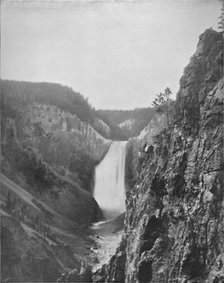 'The Great Falls of the Yellowstone', 19th century. Artist: Unknown.