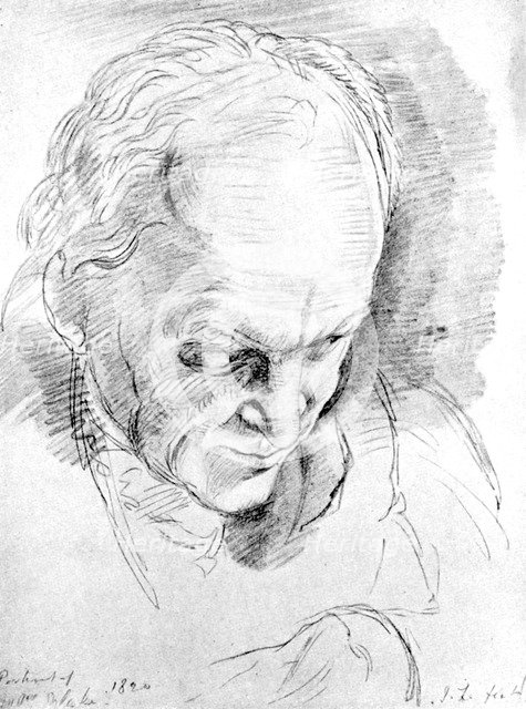 William Blake (1757-1827), English mystic, poet, painter and engraver, 1820. Artist: Unknown