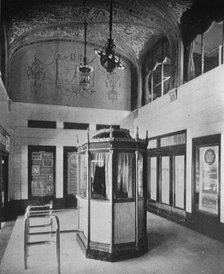 Ticket booth and lobby, World Theater, Omaha, Nebraska, 1925. Artist: Unknown.