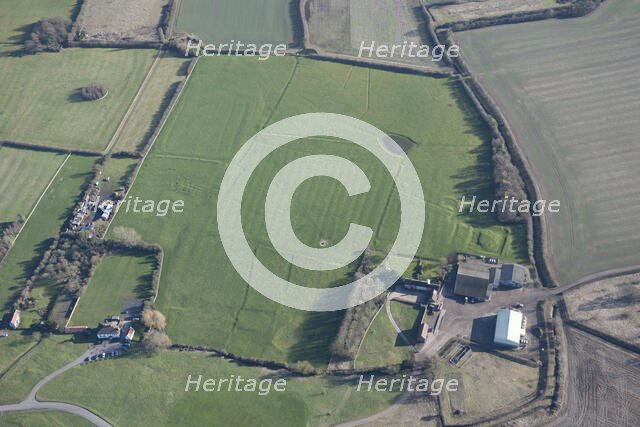 Romano-British villa and associated medieval earthworks, Car Colston, Nottinhghamshire, 2015. Creator: Historic England.