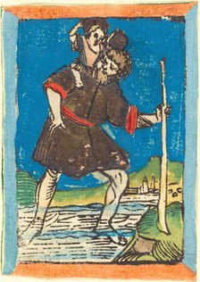 Saint Christopher, c. 1480. Creator: Unknown.