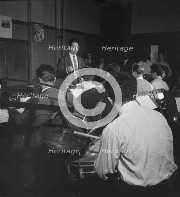 Portrait of Irving Lasch, Metropolitan Vocational High School, New York, N.Y., ca. July 1947. Creator: William Paul Gottlieb.