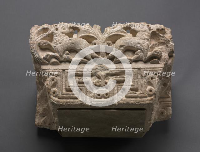 Engaged Capital with Animals, 400s - 500s. Creator: Unknown.