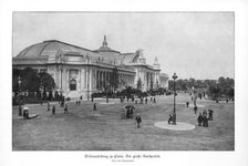 Fine Arts Palace, Paris World Exposition, 1889, (1900). Artist: Unknown