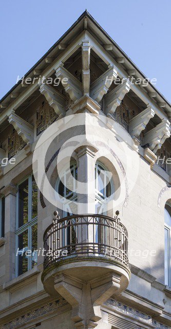 Chateau Delune, 86 Avenue Franklin Roosevelt, Brussels, Belgium, c2014-2017.  Artist: Alan John Ainsworth.