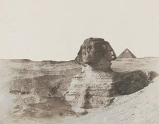 The Sphinx, c. 1853. Creator: John Beasley Greene (American, 1832-1856).