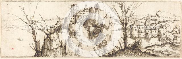 Landscape with a Lake. Creator: Augustin Hirschvogel.