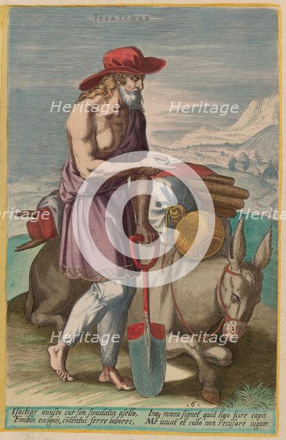 Issachar, c. 1585. Creator: Johann Sadeler I.