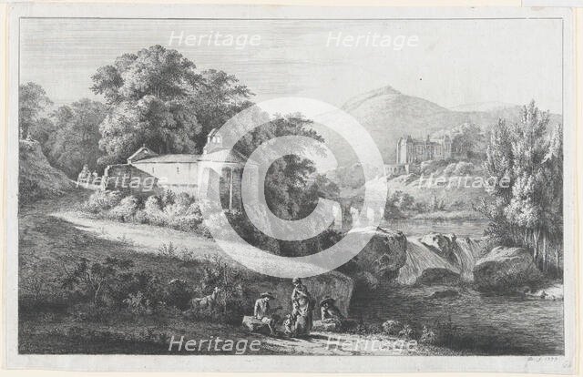 The Old Chapel at Châtillon-d'Azergues, 1799. Creator: Jean-Jacques de Boissieu.