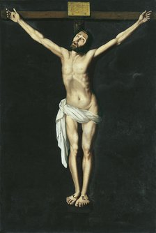 Christ on the Cross. Artist: Zurbarán, Francisco, de (1598-1664)