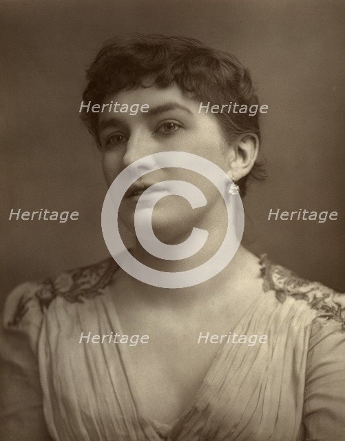 Nelly Bromley, British actor and singer, 1882. Artist: St James's Photographic Co
