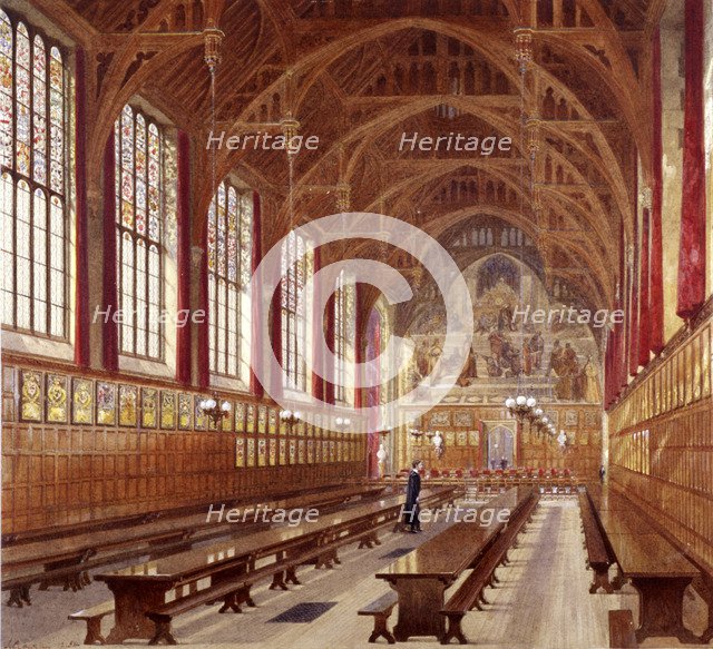 Lincoln's Inn, London, 1884. Artist: John Crowther