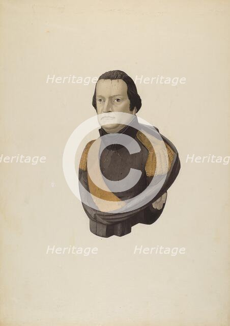 Figurehead, c. 1940. Creator: Joseph Goldberg.