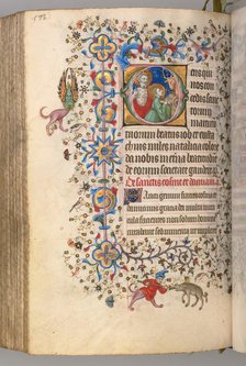 Hours of Charles the Noble, King of Navarre (1361-1425), fol. 280v, SS. Job and Eustace, c. 1405. Creator: Master of the Brussels Initials and Associates (French).