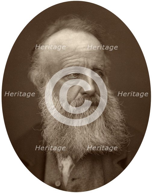 James Clarke Hook, Royal Academician, 1880.Artist: Lock & Whitfield