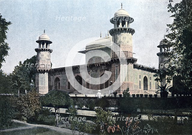 Tomb of Itimad-Ud-Daula, Agra, India, c1890. Artist: Unknown