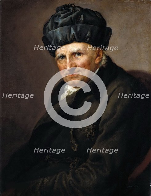 Portrait of Johann Joachim Spalding (1714-1804), 1800. Creator: Graff, Anton (1736-1813).