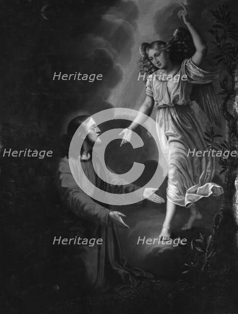 Christ in the Garden of Gethsemane, 1829. Creator: Carl Christian Seydewitz.